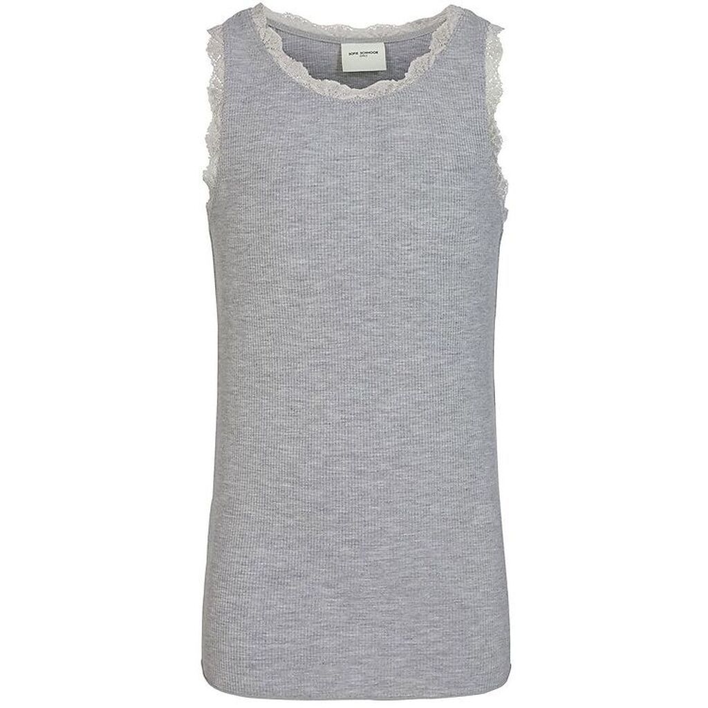 Petit by Sofie Schnoor Top - Rib - Grey Melange
