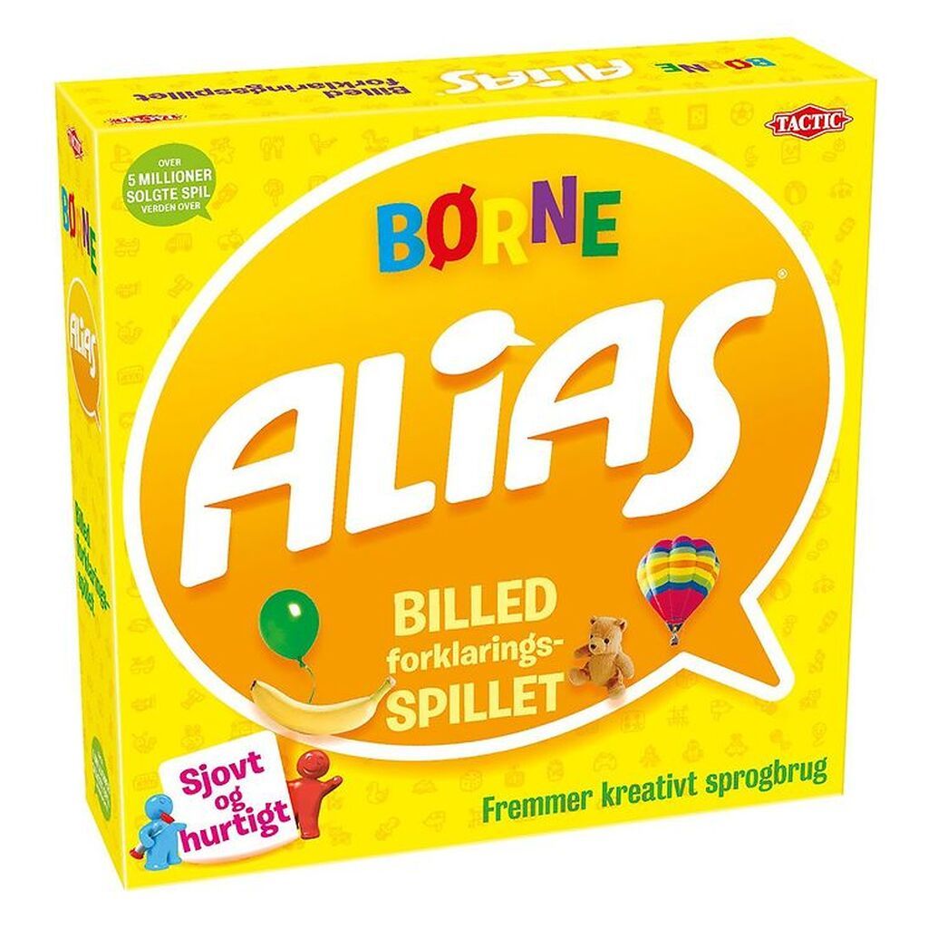 TACTIC Brætspil - Børne Alias
