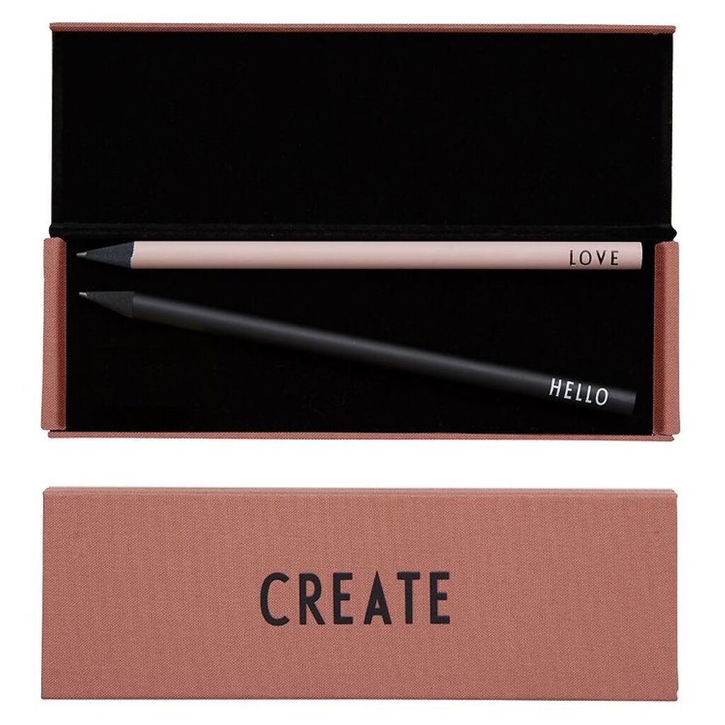 Design Letters Penalhus - Create - Mørk Rosa