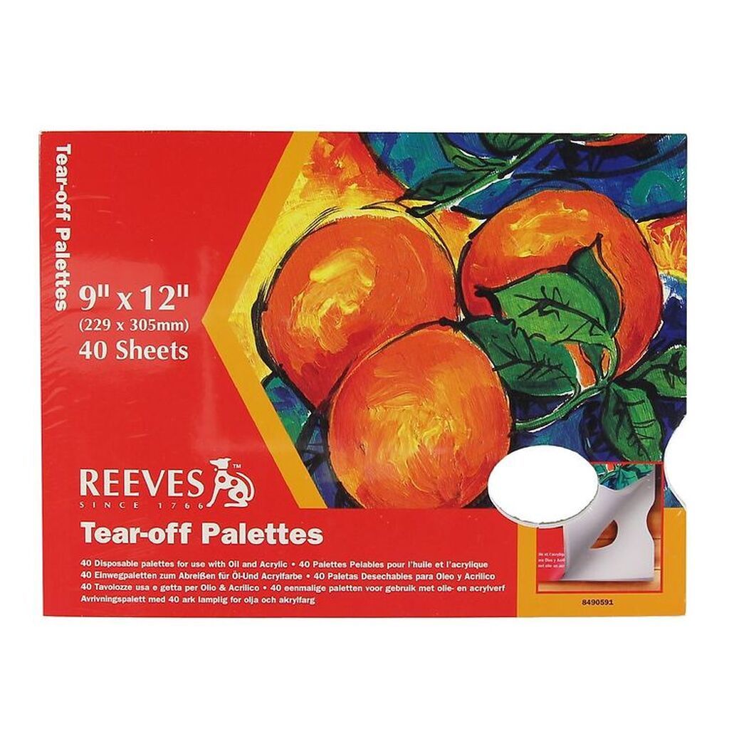 Reeves Papir Paletter - 23 x 30,5 cm - 40 Blade