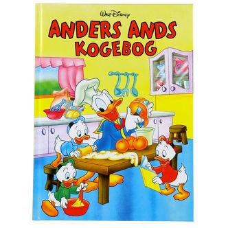 Karrusel Forlag Bog - Disney - Anders Ands Kogebog - Dansk