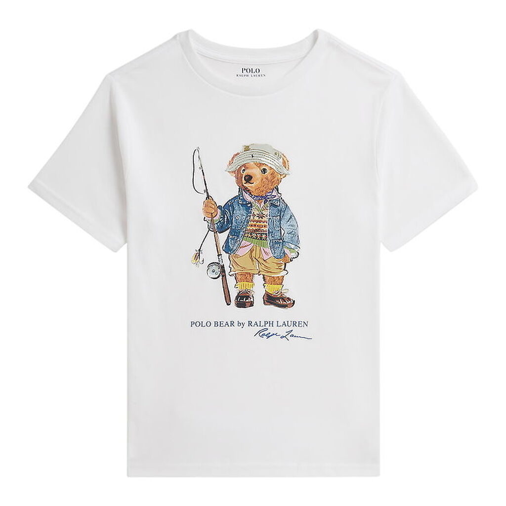 Polo Ralph Lauren T-shirt - Hvid m. Print