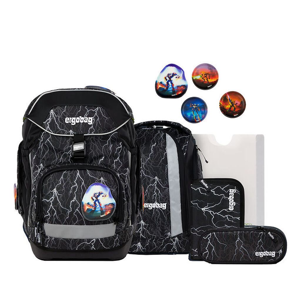 Ergobag Skoletaskesæt - Pack - Super ReflectBear