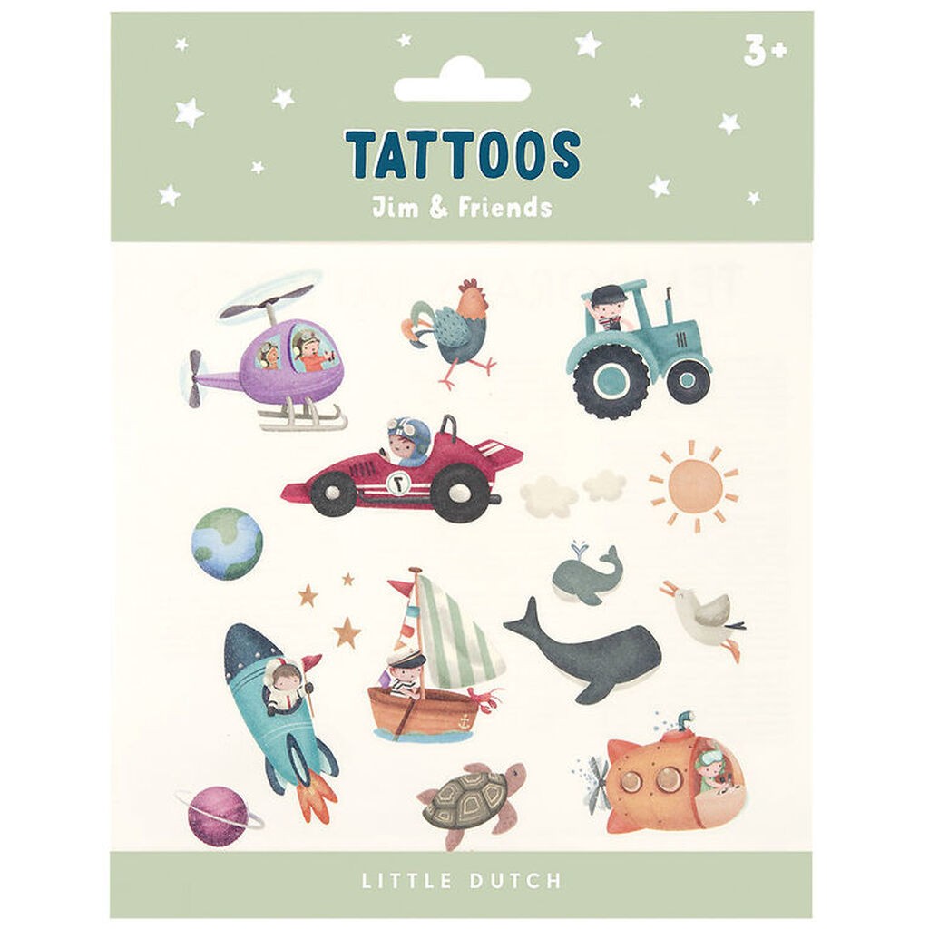 Little Dutch Tatoveringer - Jim & Friends