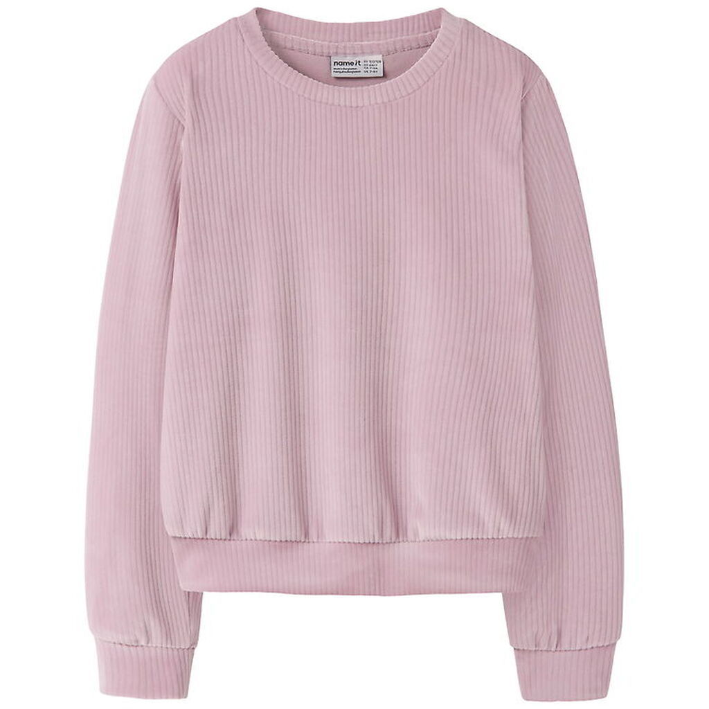 Name It Bluse - Fløjlsvelour - NkfVeloa - Keepsake Lilac