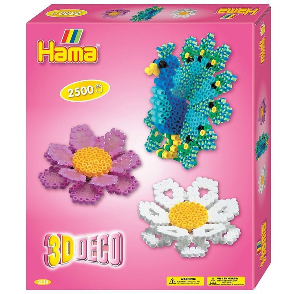 Hama Midi Perlesæt - 2500 stk. - 3D - Deco
