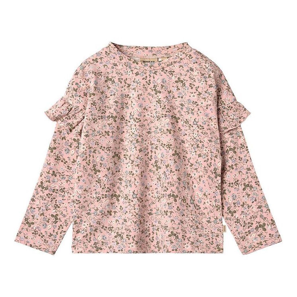 Wheat Bluse - Belinda - Rose Powder Flowers