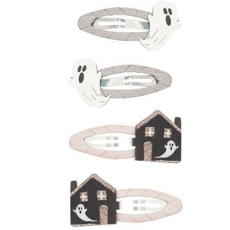 Mimi & Lula Hårspænder - 4 stk - 5,5 cm - Haunted House Hallowee