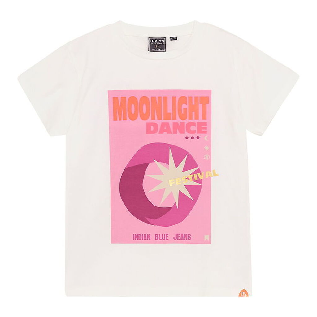 Indian Blue Jeans T-shirt - Cloud Moonlight m. Print