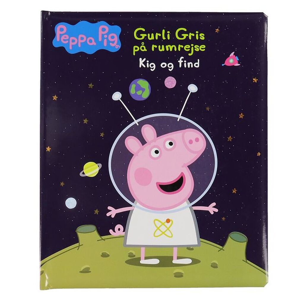Alvilda Bog - Gurli Gris På Rumrejse - Kig Og Find - Dansk