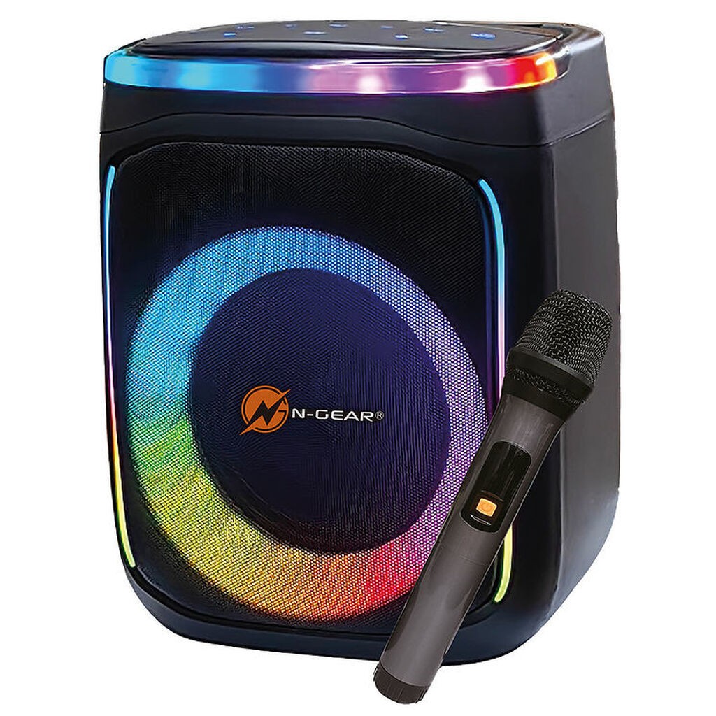 N-GEAR Karaoke Højtalere - Wireless - The Flash Banger 606 - Sor