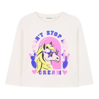 Billieblush Bluse - Ivory m. Print