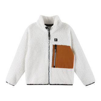 Reima Fleecejakke - Turilas - Teddy - Bright White