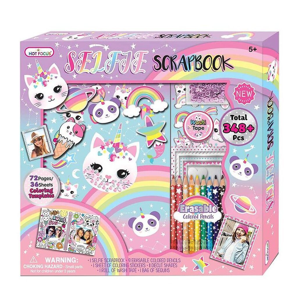 Hot Focus Selfie Scrapbog - 280 Dele - Glimmerkat