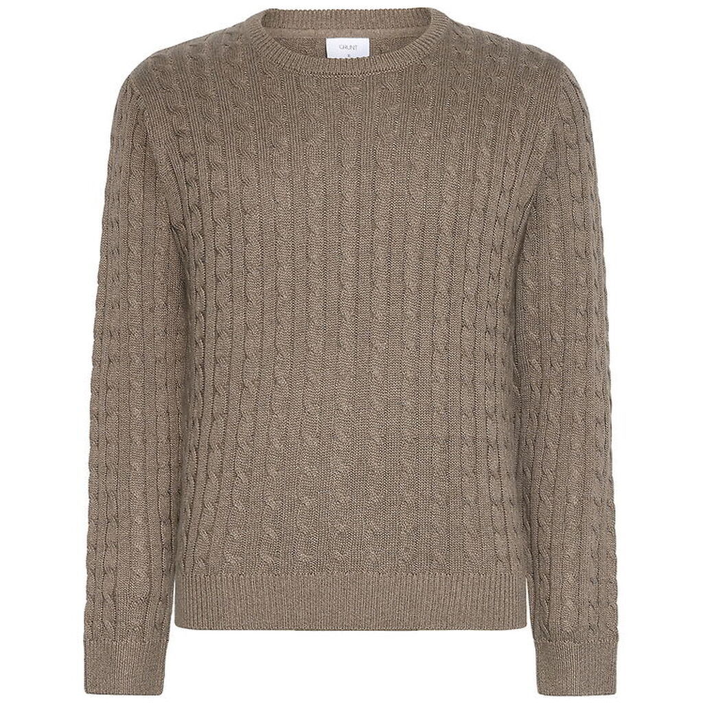 Grunt Bluse - Strik - GrTue - Nature Melange