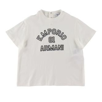 Emporio Armani T-shirt - Hvid m. Navy