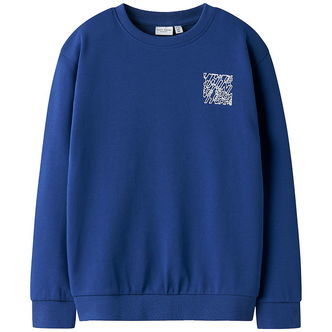 Name It Sweatshirt - NkmVasha - Sodalite Blue/Think Outside The