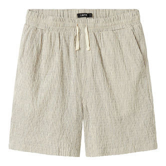 LMTD Shorts - NlmHugo - Turtledove m. Striber