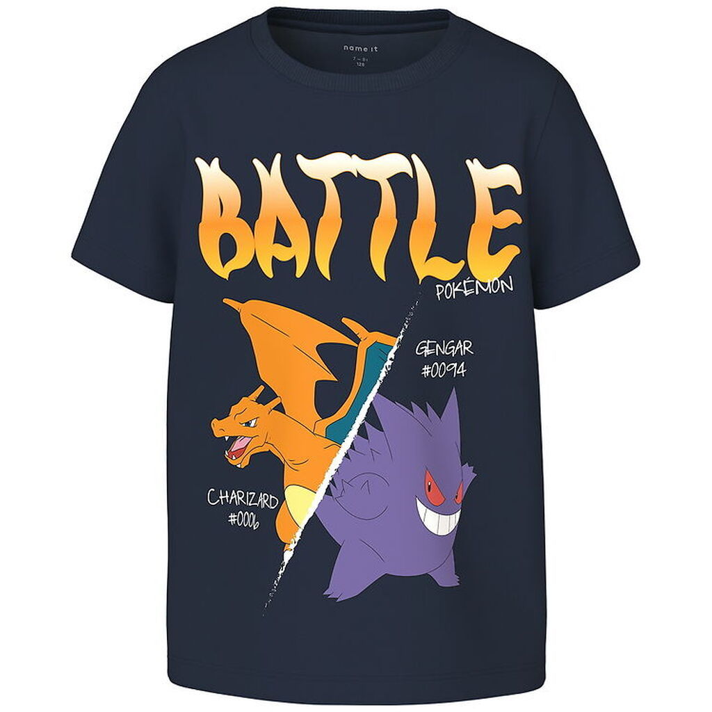 Name It T-shirt - NkmSlive - Pokémon - Navy Blazer