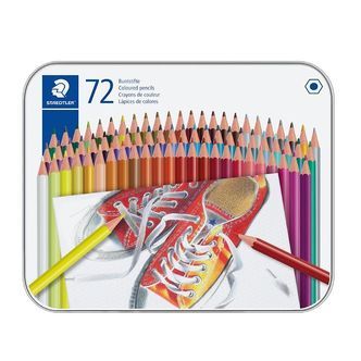 Staedtler Farveblyanter - Sekskantet - 72 stk