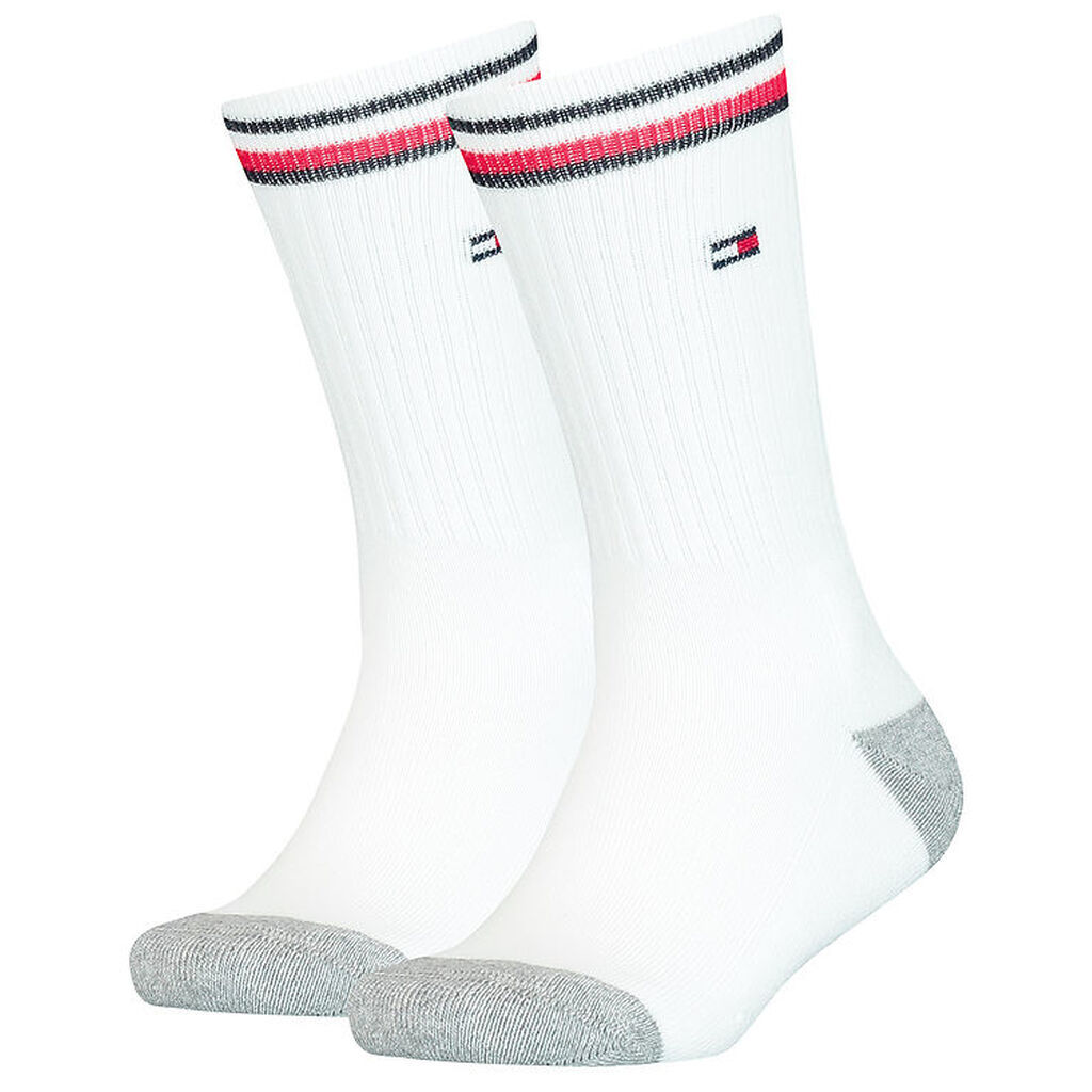 Tommy Hilfiger Strømper - 2-pak - Hvid