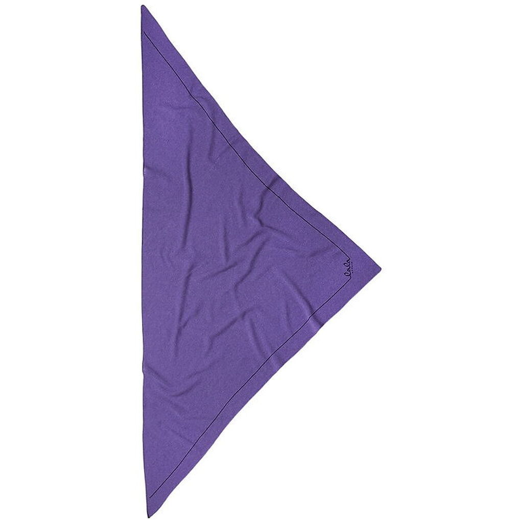 Lala Berlin Tørklæde - 162x85 - Triangel Solid M - Iris