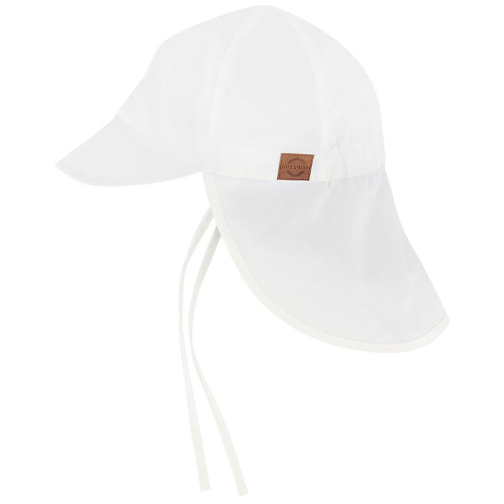Mikk-Line Legionærhat - Long Neck Solid - Hvid