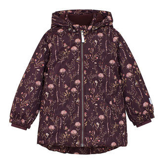 Minymo Vinterjakke - AOP - Catawba Grape
