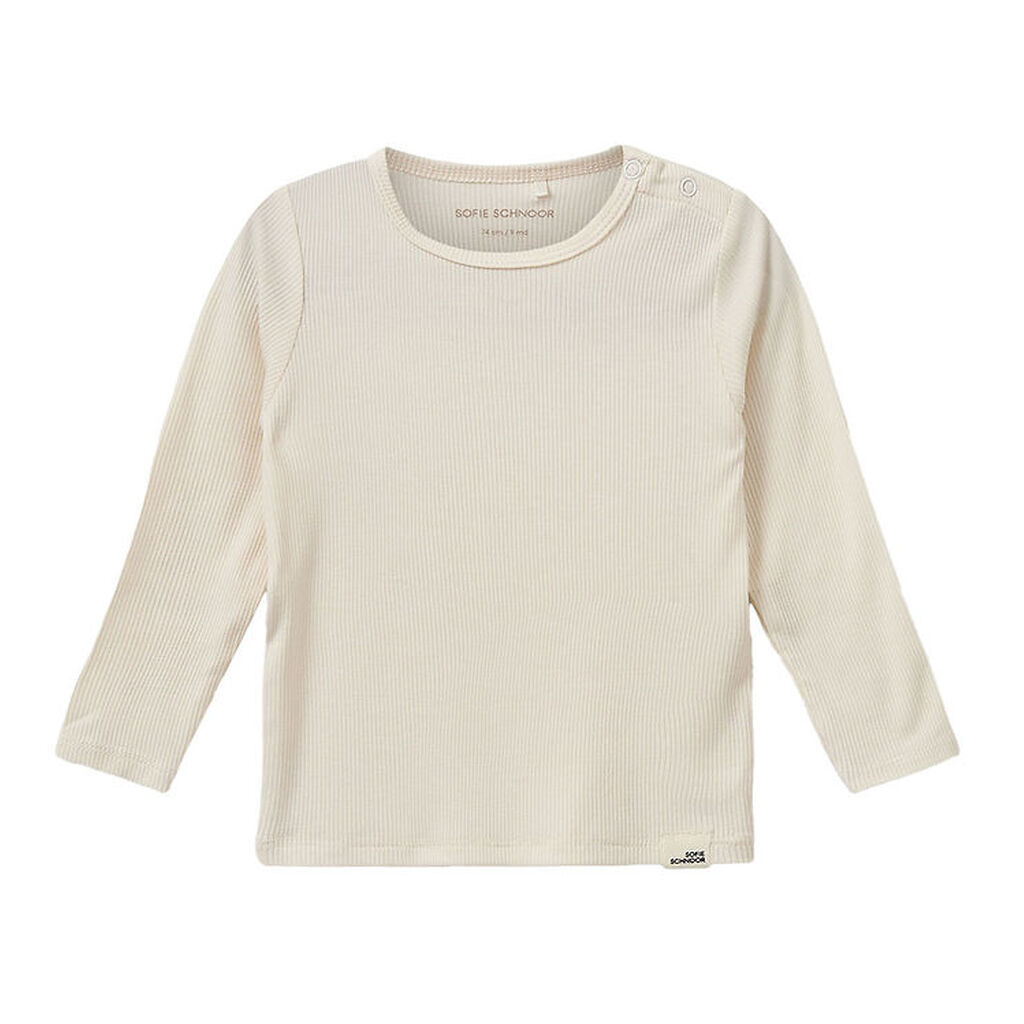 Sofie Schnoor Bluse - Rib - Petriciasb - Off White