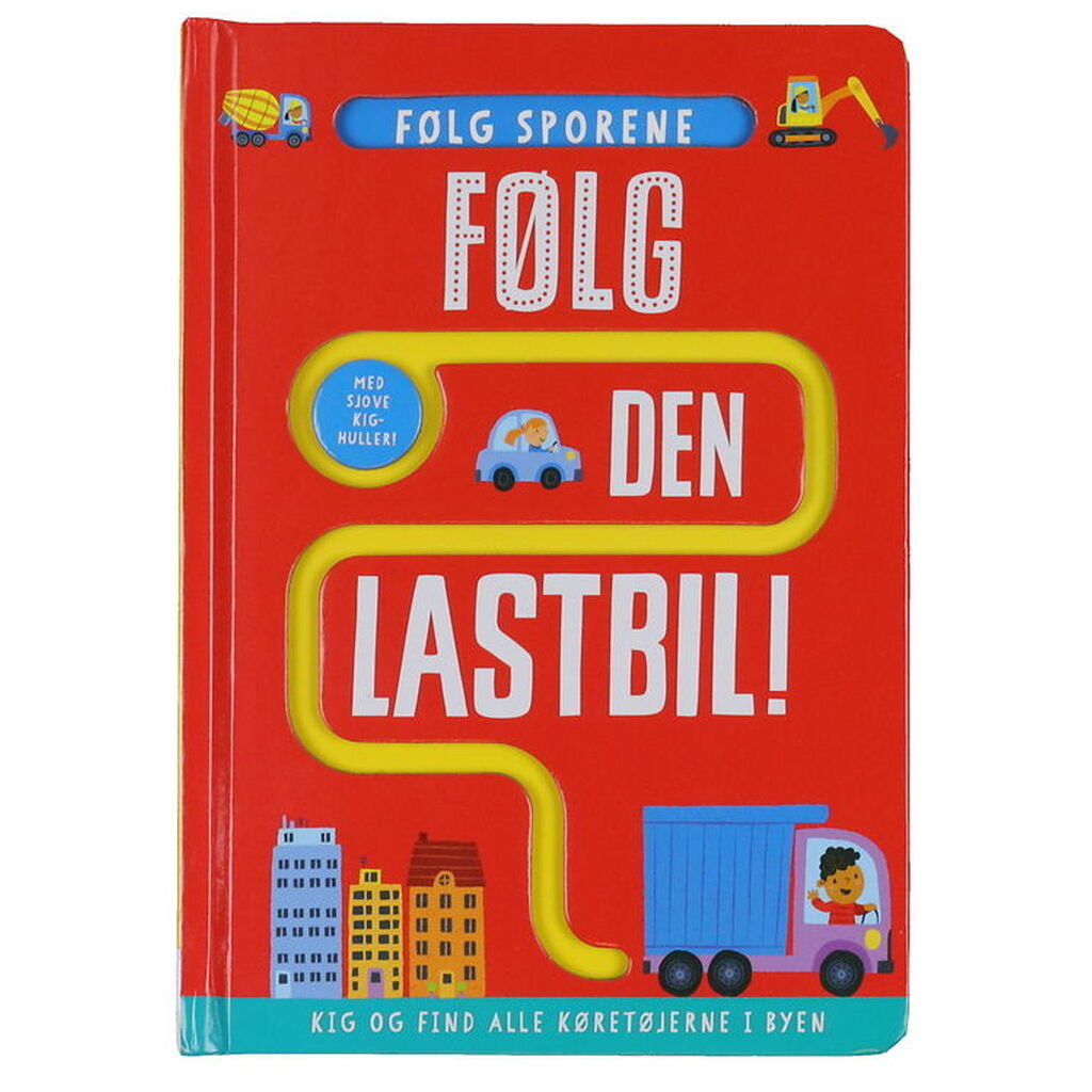 Forlaget Bolden Bog - Følg Den Lastbil! - Dansk
