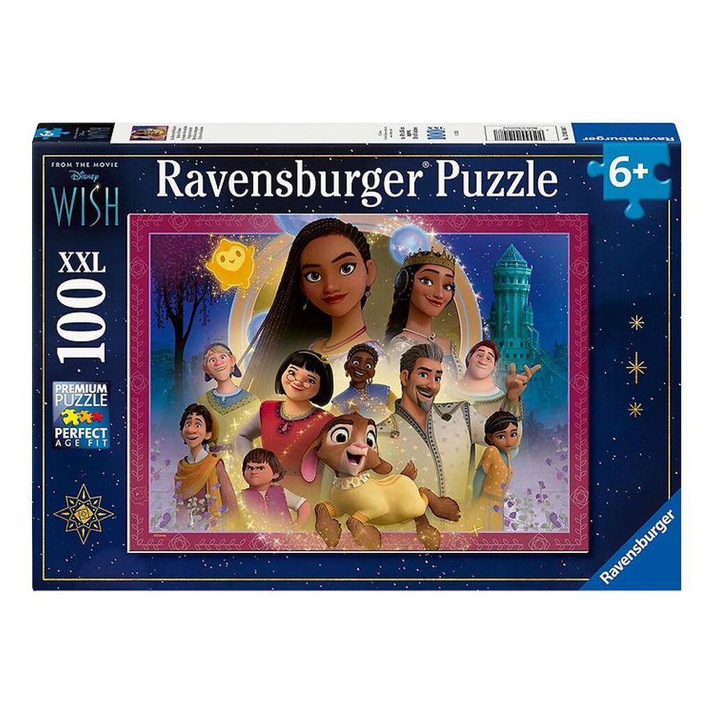 Ravensburger Puslespil - 100 Brikker - Disney Wish