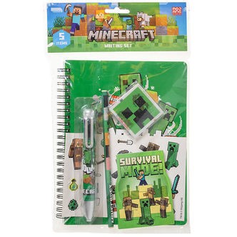 Minecraft Skrivesæt - 5 Dele