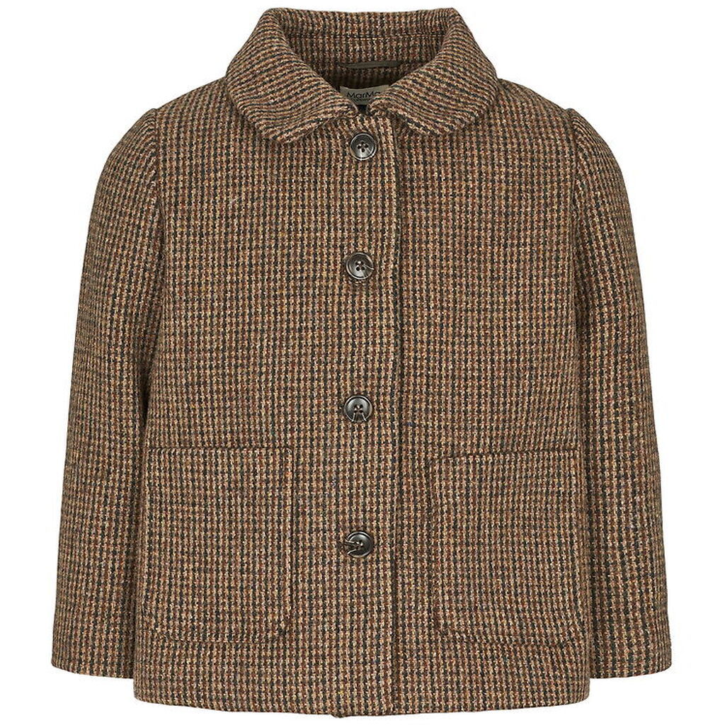 MarMar Jakke - Uld - Oval - Earthy Check