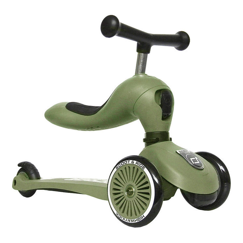Scoot and Ride Highway Kick 1 - Olive