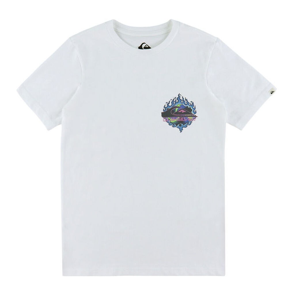 Quiksilver T-shirt - EV In Flames - Hvid