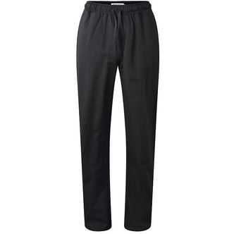 Hound Bukser - Bomuld/Hør - Sort