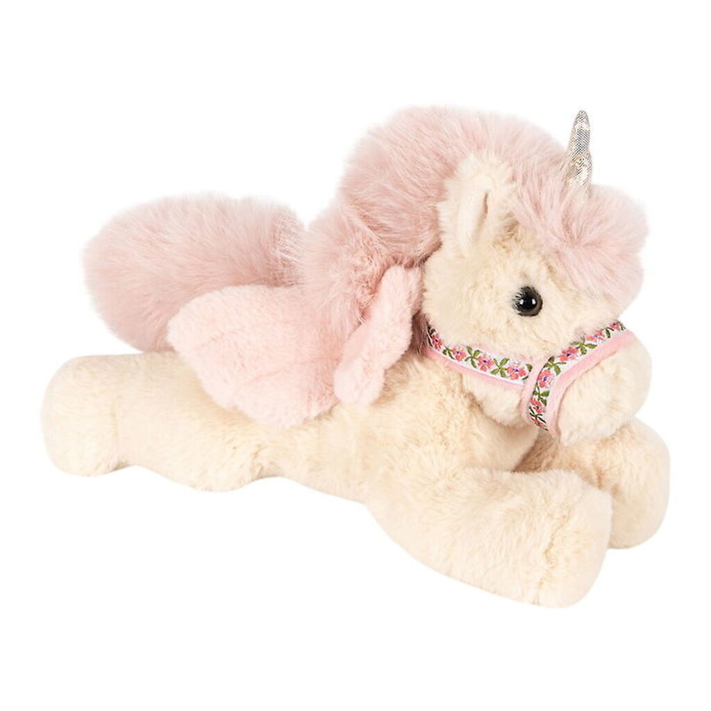 Konges Sløjd Bamse - Enhjørning - 30 cm - Beige/Rosa
