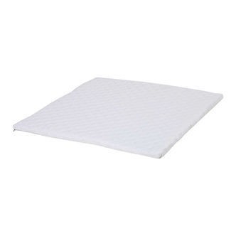 Hoppekids Madras Til kravlegård - Hør - 80x86 cm - Hvid