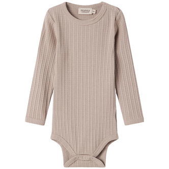 MarMar Body l/æ - Pointelle - Benedicte - Soft Beige