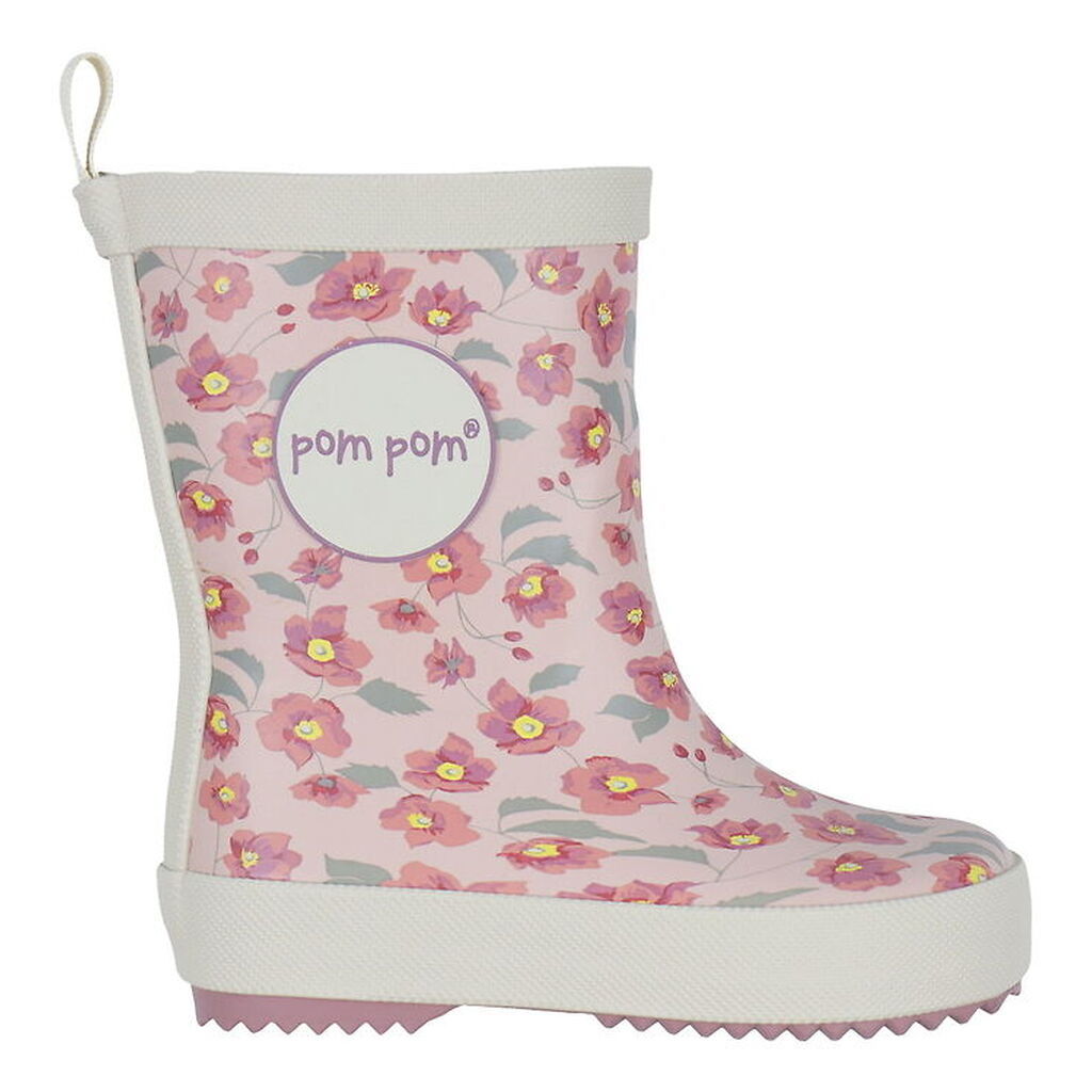 Pom Pom Gummistøvler - Autumn Anemone
