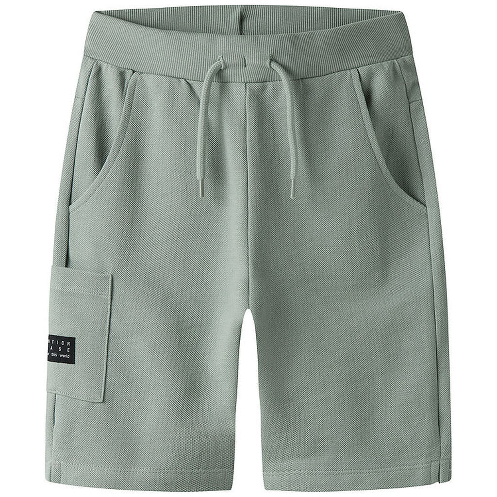 Name It Sweatshorts - Pique - NkmVivasse - Slate Gray