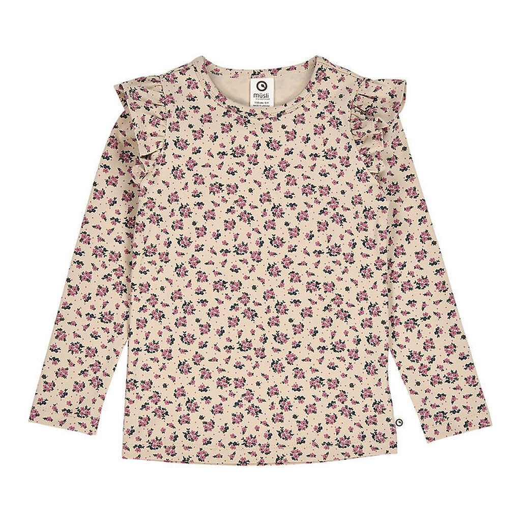 Müsli Bluse - Zinna - Oak/Nostalgia Rose/Deep Green