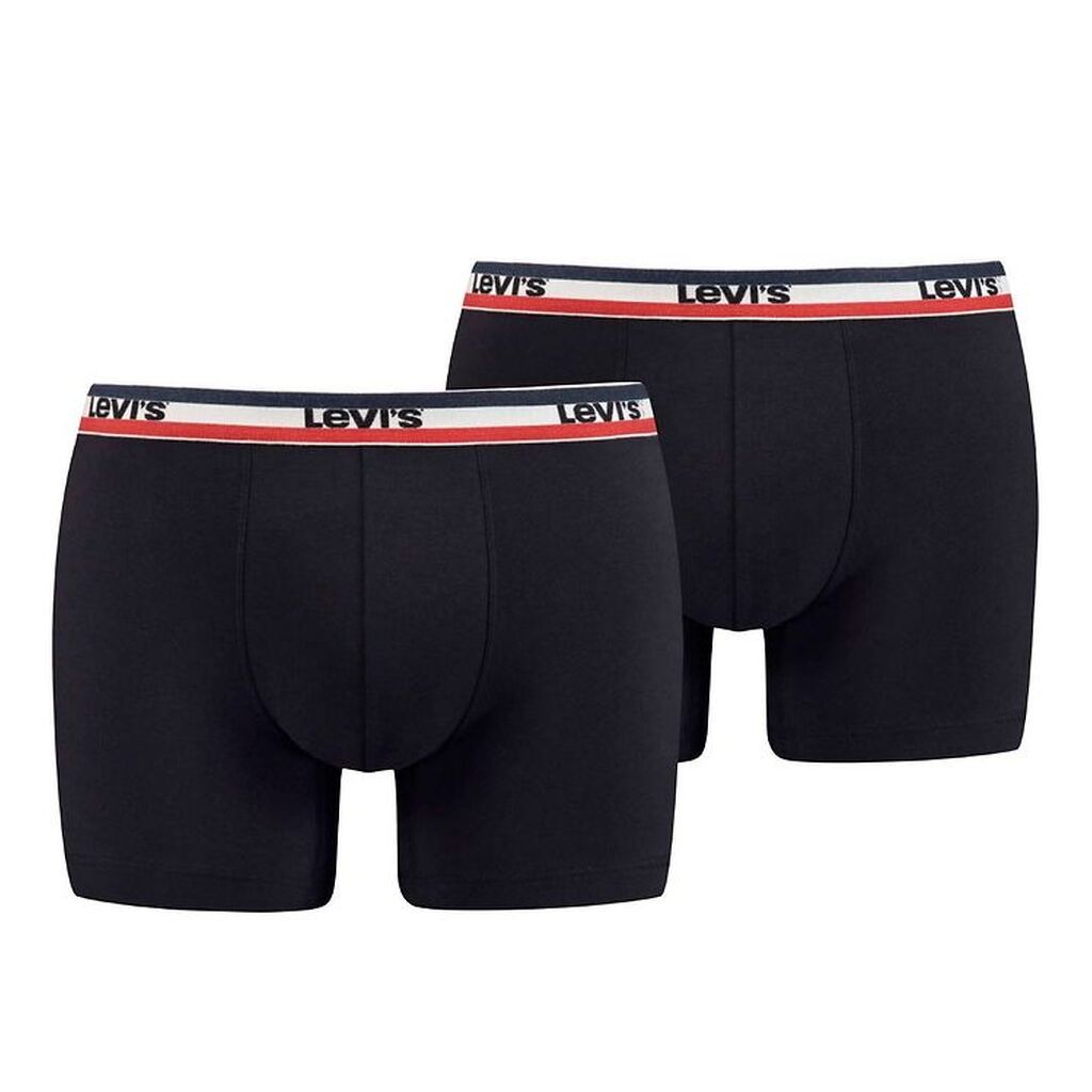 Levis Boxershorts - 2-pak - Boxer Brief - Sort