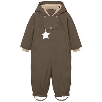 Mini A Ture Flyverdragt - MatWisti Fleece - Tarmac green