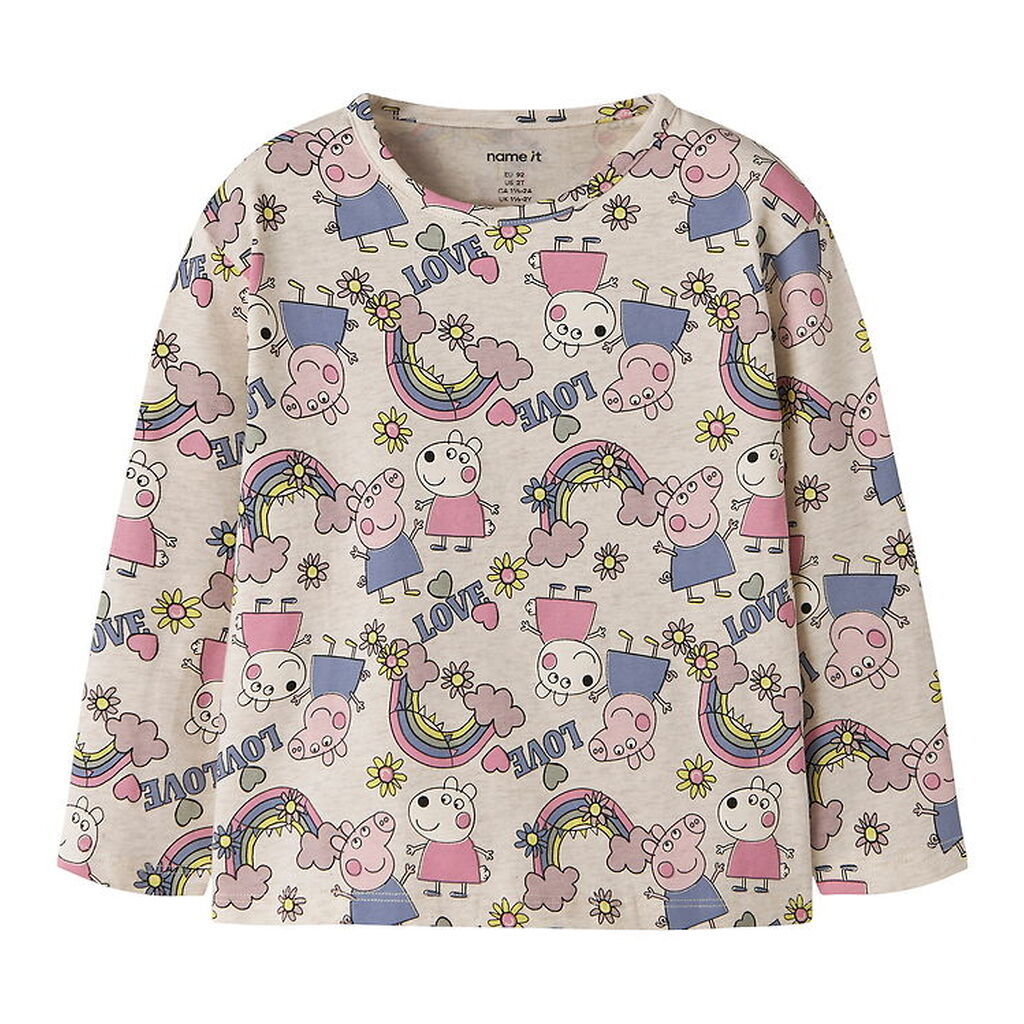 Name It Bluse - NmfDarsy - Gurli Gris - Peyote Melange