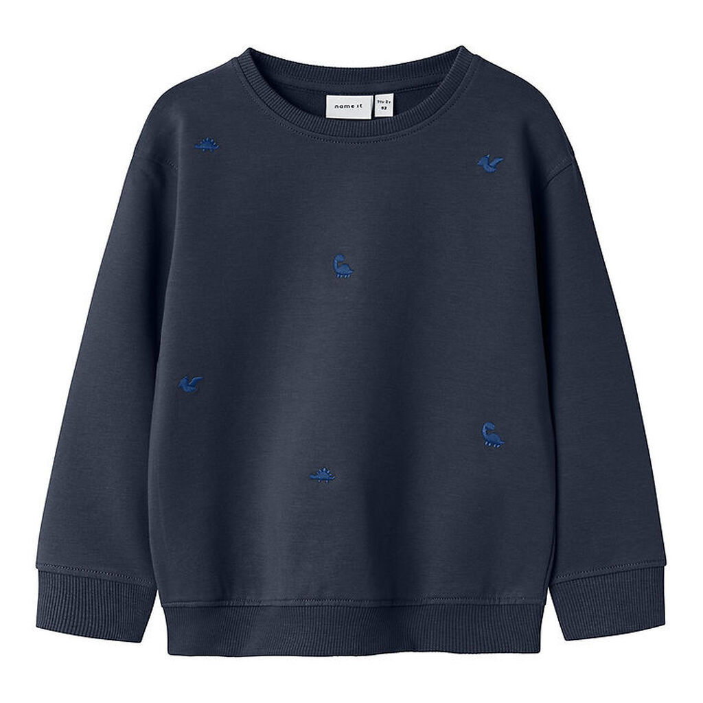 Name It Sweatshirt - NmmBen - Navy Blazer m. Dinoer