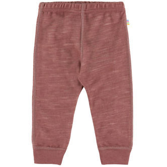 Joha Leggings - Uld/Bambus - Mørk Rose