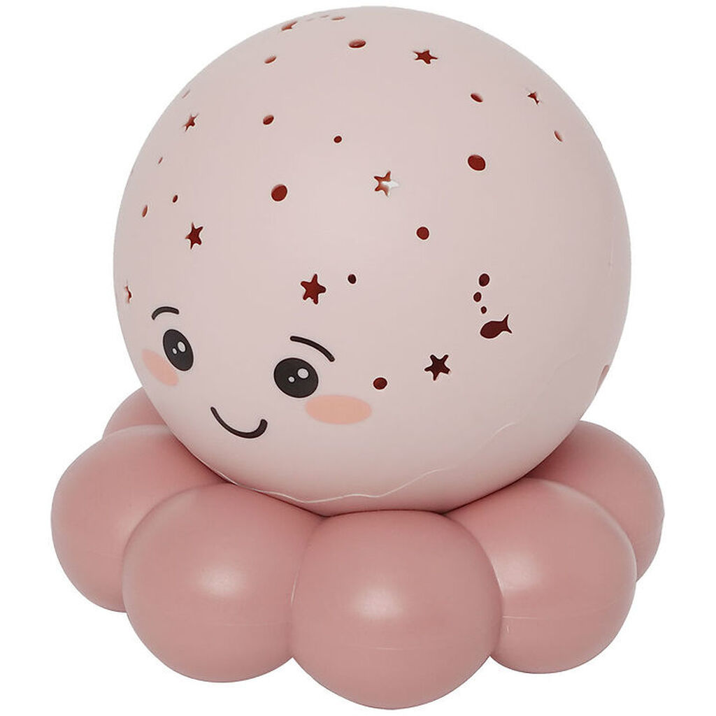 Cloud-B Natlampe - Twinkles To Go Octo - Pastel Pink