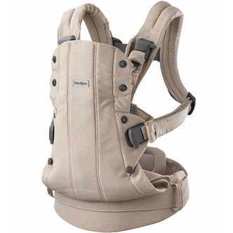 BabyBjörn Bæresele - Harmony - Vævet Melange - Lys Beige