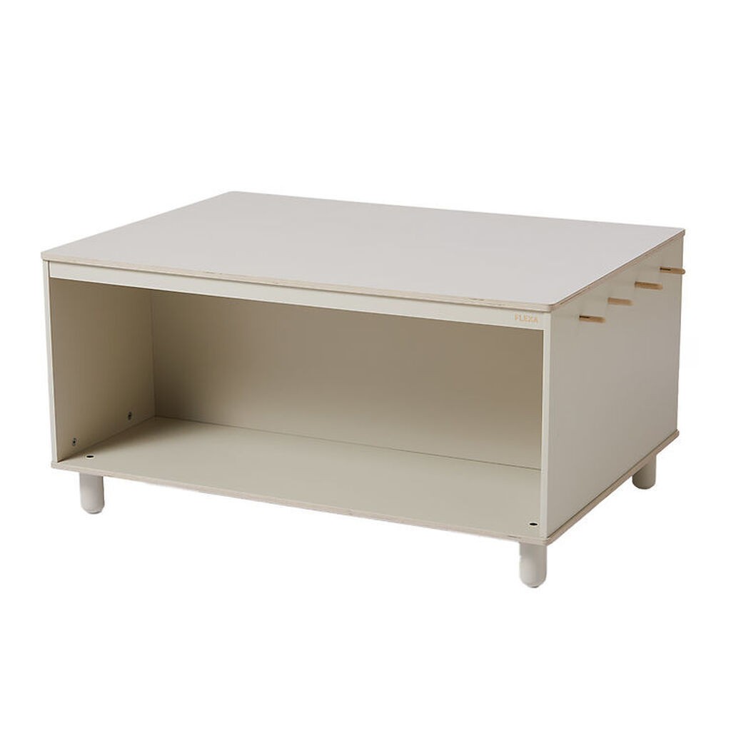 Flexa Legebord - Play - Warm Grey/Birch Plywood